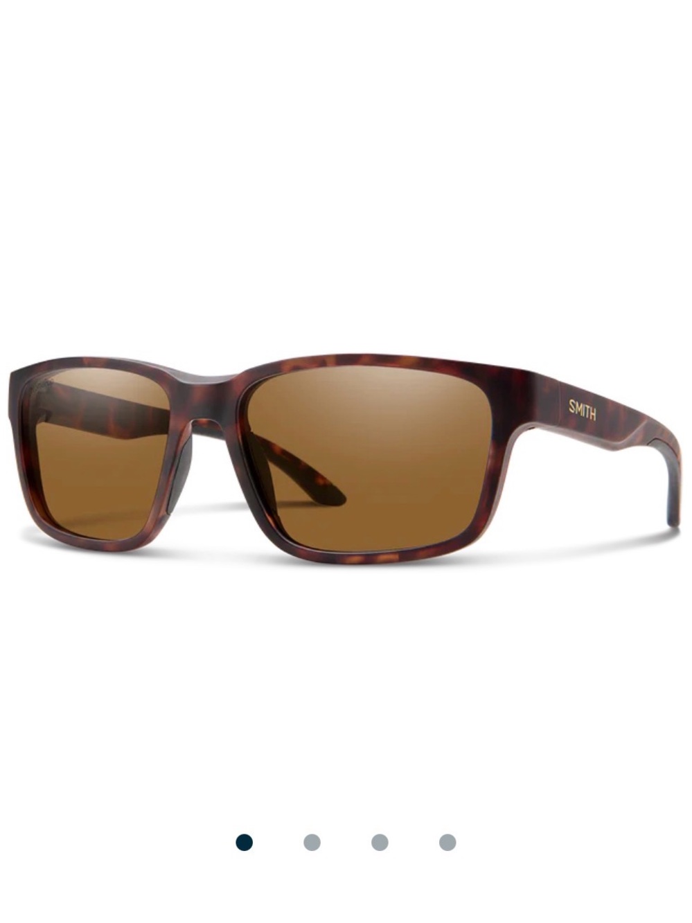 Smith Men’s Tortoise Brown Polarized Basecamp Sunglasses